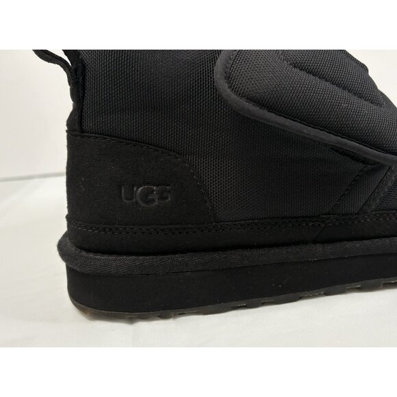 UGG Neumel Ballistic Boots Men’s Size 10 Black Urban Chukka Flap Slip On - Picture 7 of 16